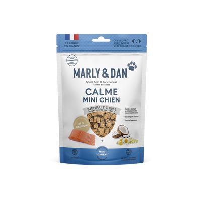 Friandises Marly & Dan Tendres bouchées « Calme » | Petit CHIEN | 50g