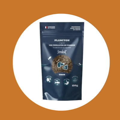 PLANCTON - Friandises feuilletées de la mer pour chats & chiens