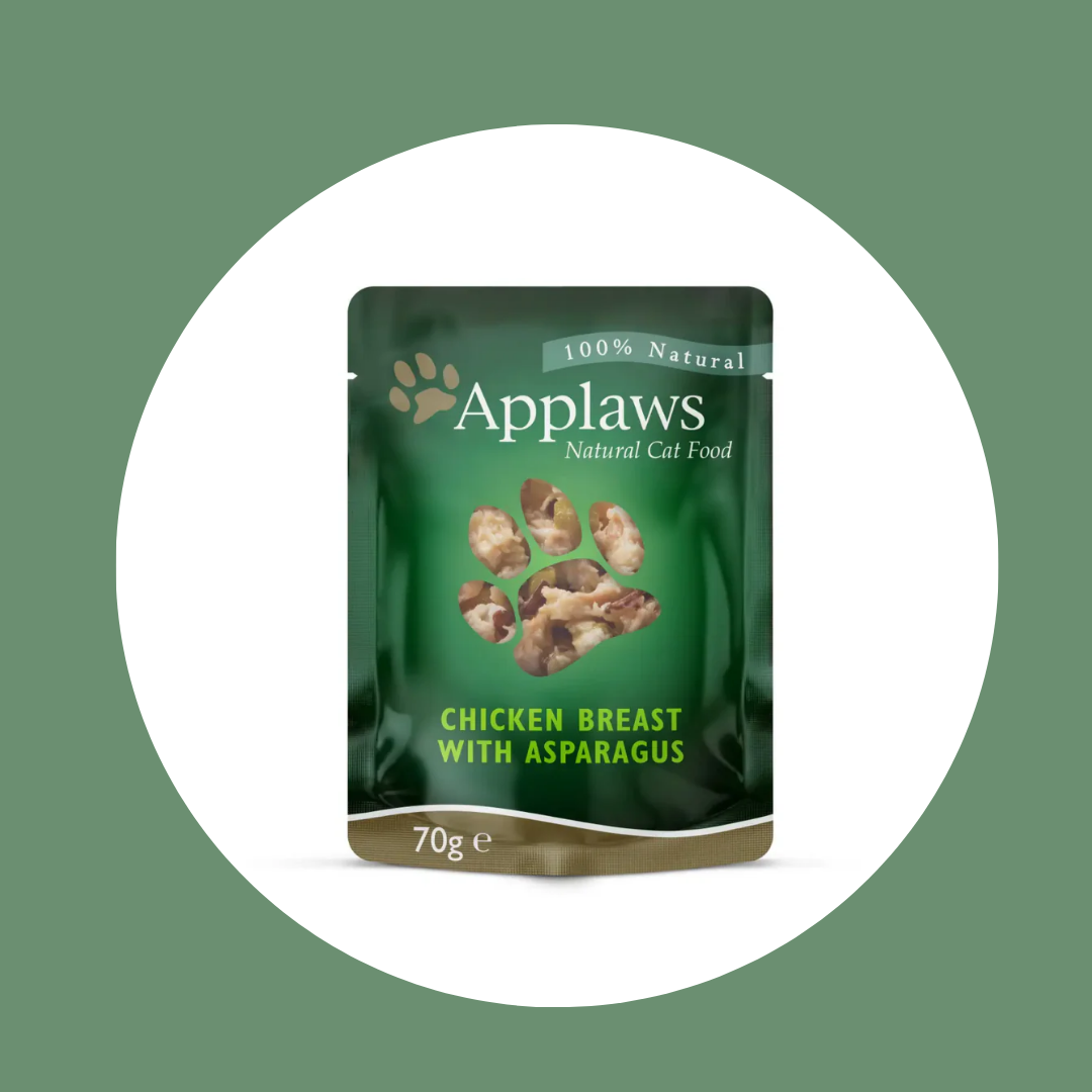 Pâtée pour chat Applaws Poulet et asperges 70 gr.