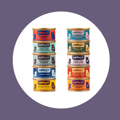 Pack mixte pâtées Kookut pour chat (13 recettes)