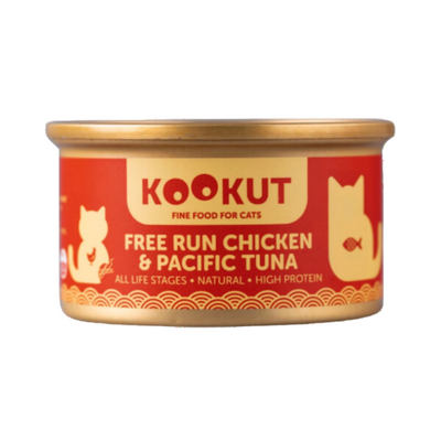 Pâtée naturelle au Poulet & Thon, Kookut | CHAT | 70g