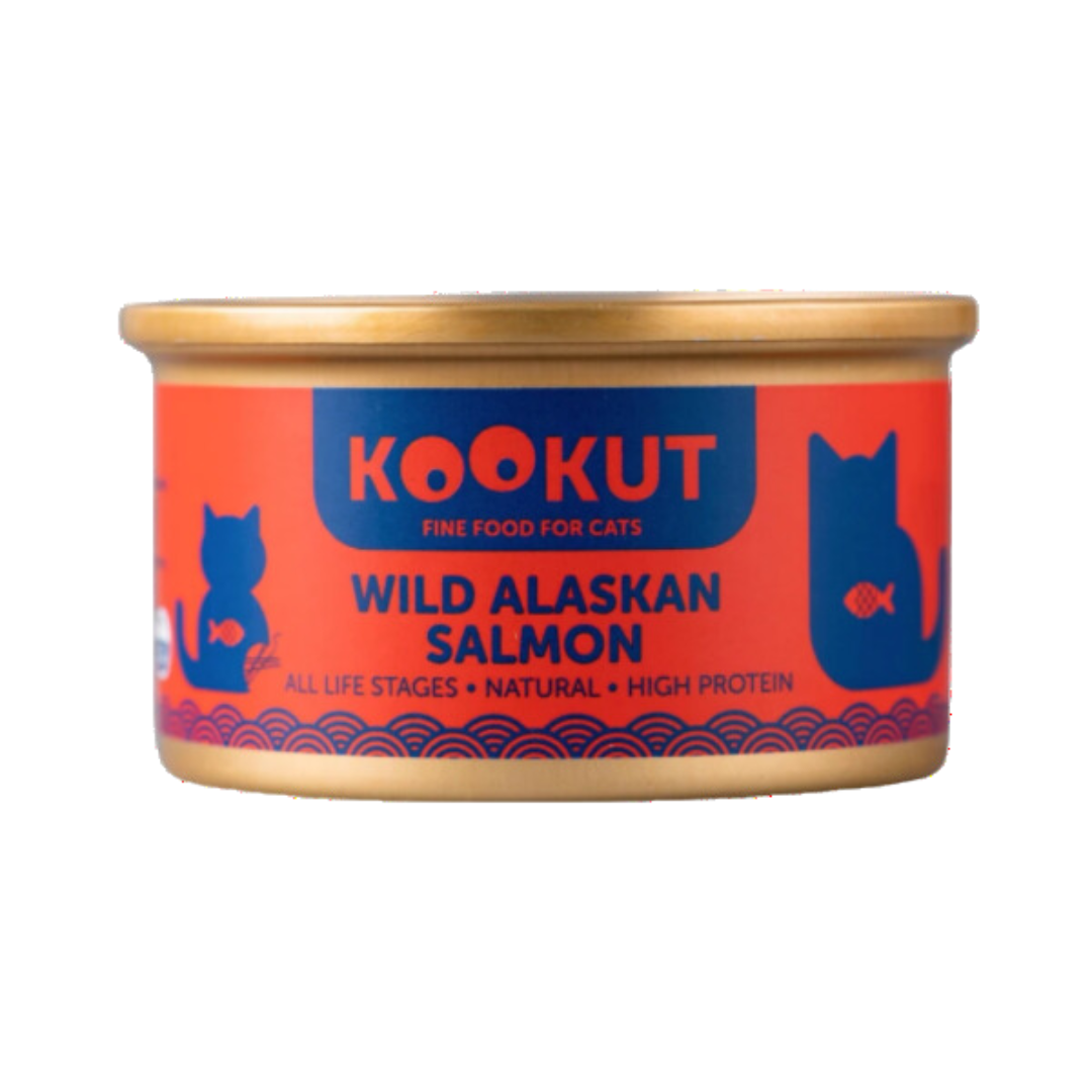 Pâtée naturelle au Saumon, Kookut | CHAT | 70g