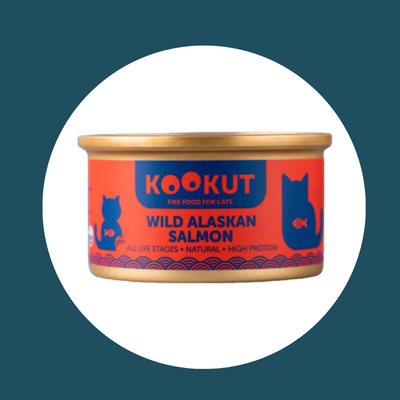 Pâtée naturelle au Saumon, Kookut | CHAT | 70g