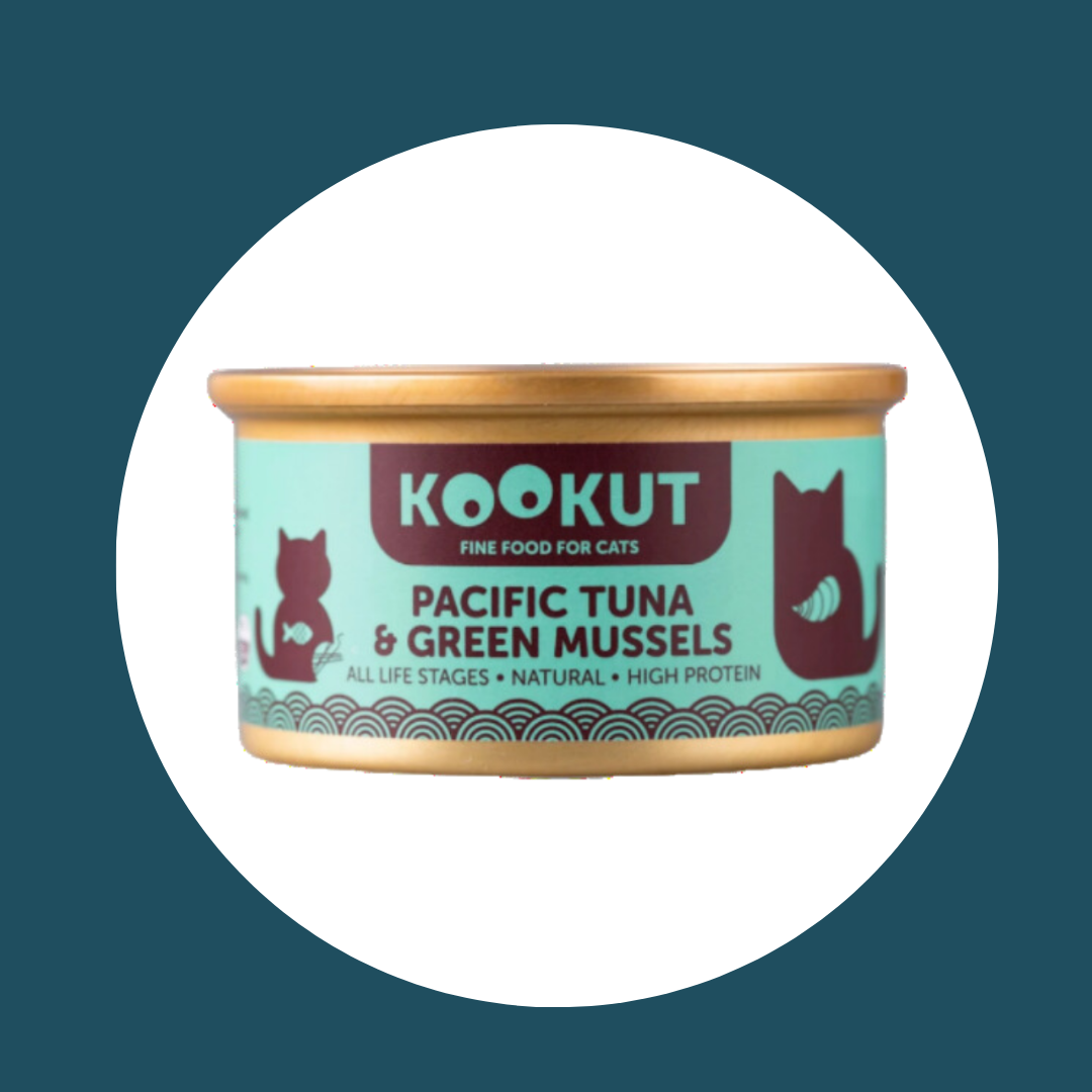 Pâtée naturelle au Thon & Moules vertes, Kookut | CHAT | 70g