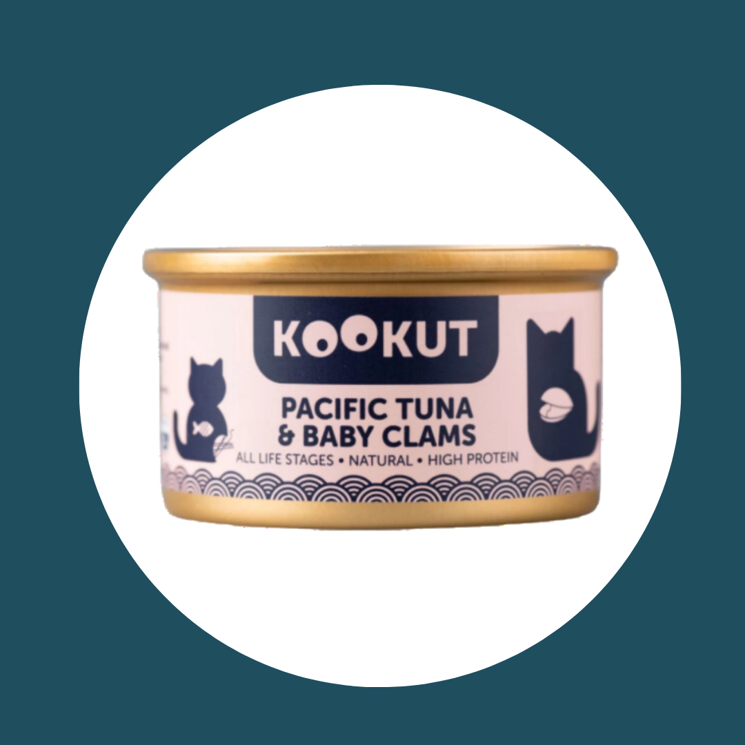 Pâtée naturelle au Thon & Palourdes, Kookut | CHAT | 70g