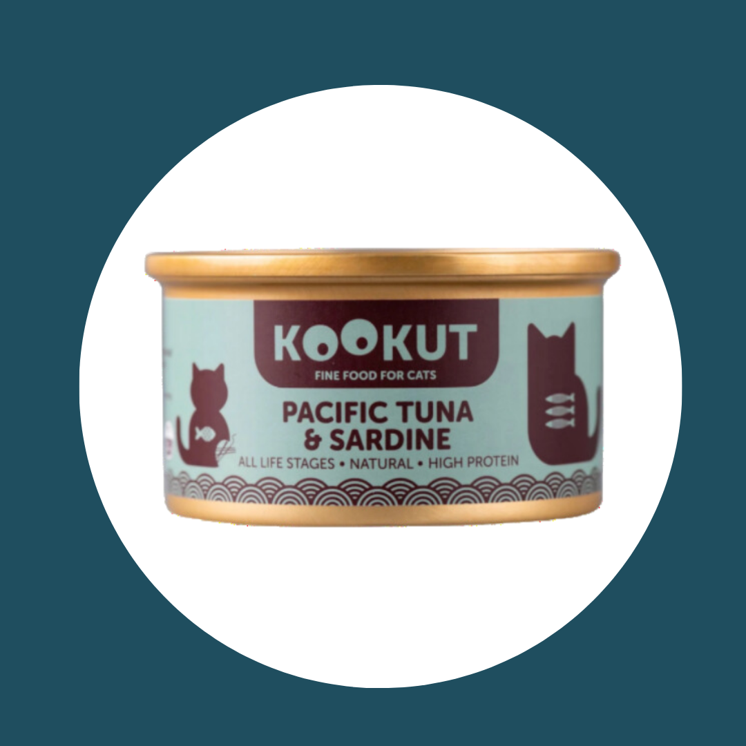 Pâtée naturelle au Thon & Sardine, Kookut | CHAT | 70g