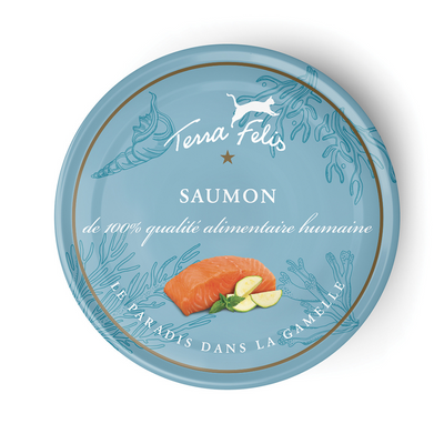 Pâtée au saumon Terra Félis (80gr)