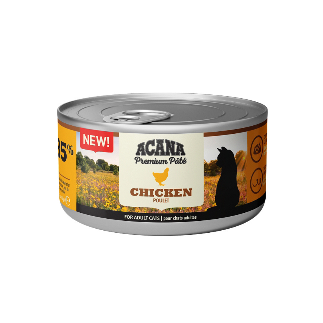 Pâté pour chat ACANA recette au poulet