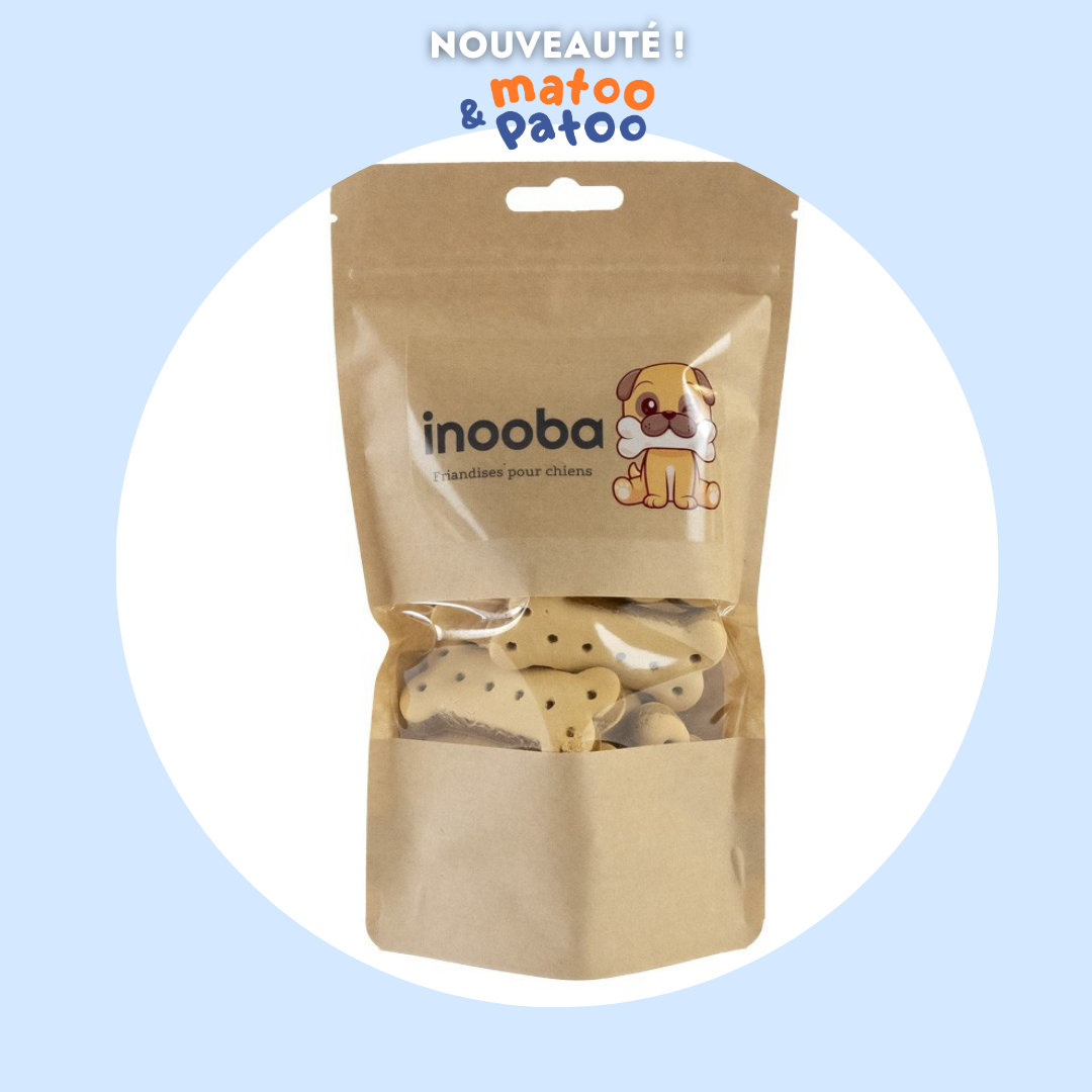 SACHET BISCUIT INOOBA / OS FOURRÉS / 150g