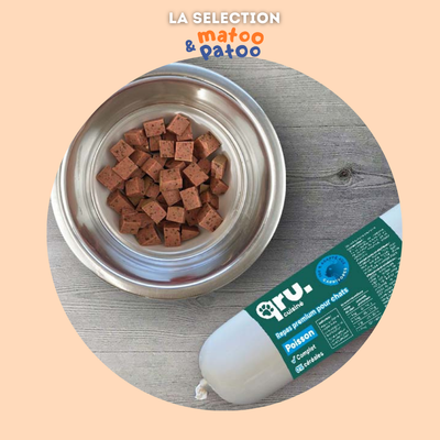 Saucisson Qru cuisiné au poisson 200gr