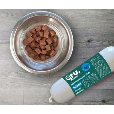 Saucisson Qru cuisiné au poisson 200gr