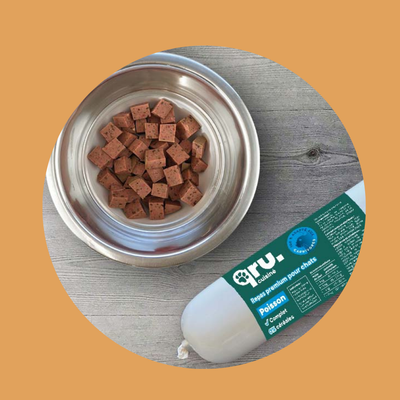 Saucisson Qru cuisiné au poisson 200gr