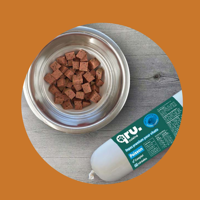 Saucisson Qru cuisiné au poisson 200gr