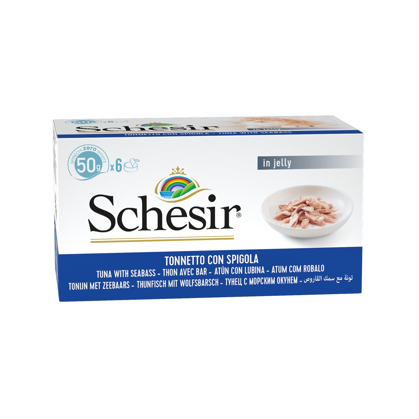 Multi-pack Schesir 6x50g | THON ET BAR | CHAT