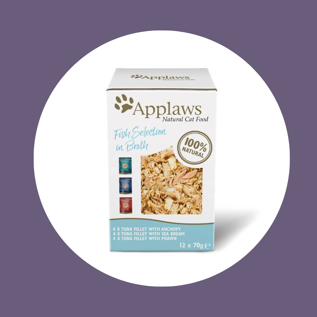 Sélection de poissons Applaws pour chat 12 x 70 gr (Pack)