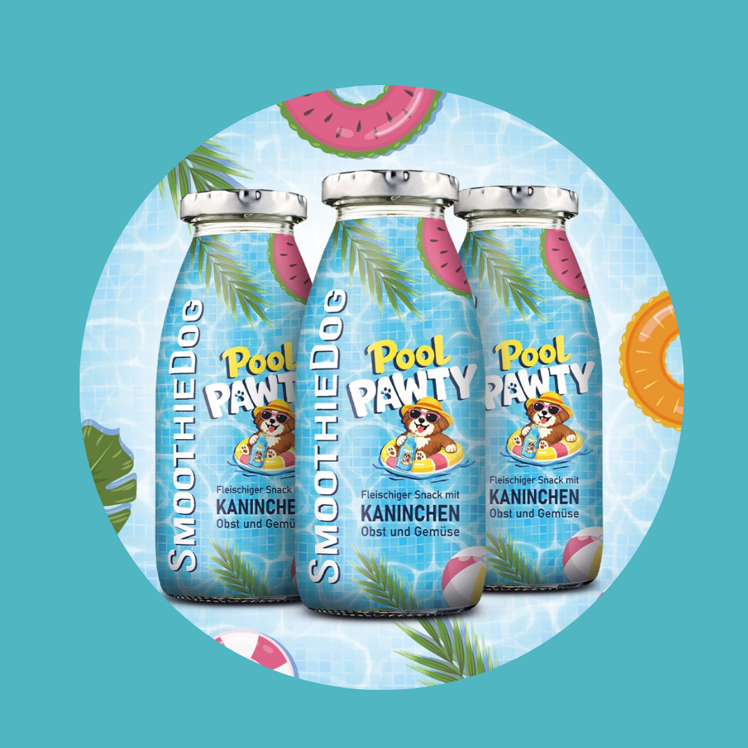 Smoothie pour chien - Pool Pawty