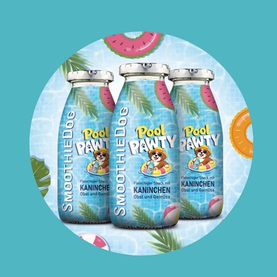 Smoothie pour chien - Pool Pawty