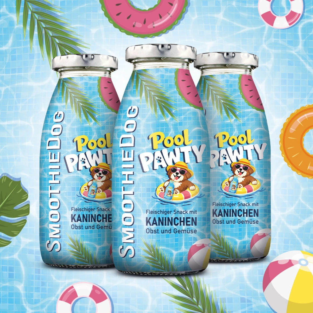 Smoothie pour chien - Pool Pawty
