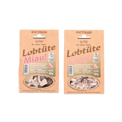 Snack Lobtüte pour chat – PETMAN