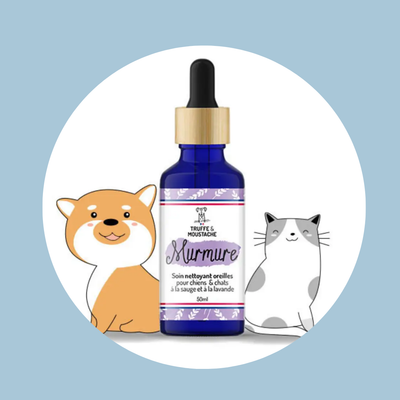 Soin nettoyant oreilles chien & chat “Murmure”