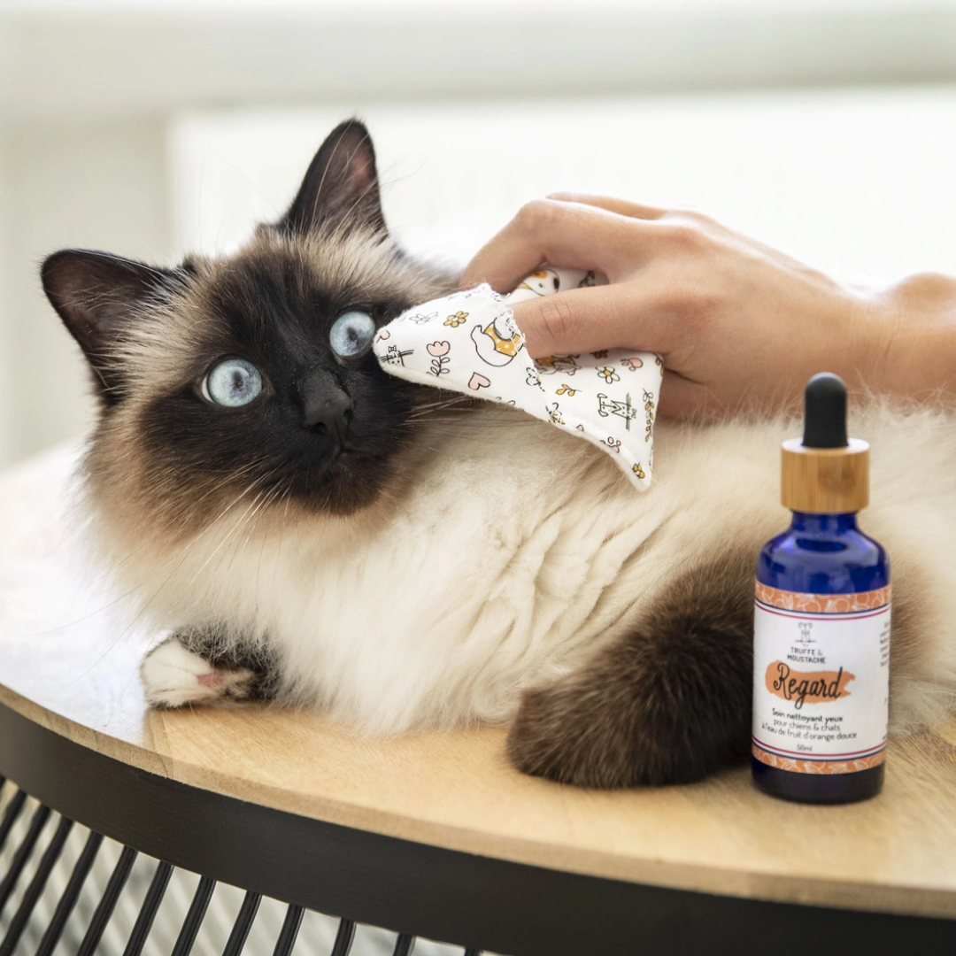 Soin nettoyant yeux chien & chat “Regard” 98,5 % d’origine naturelle