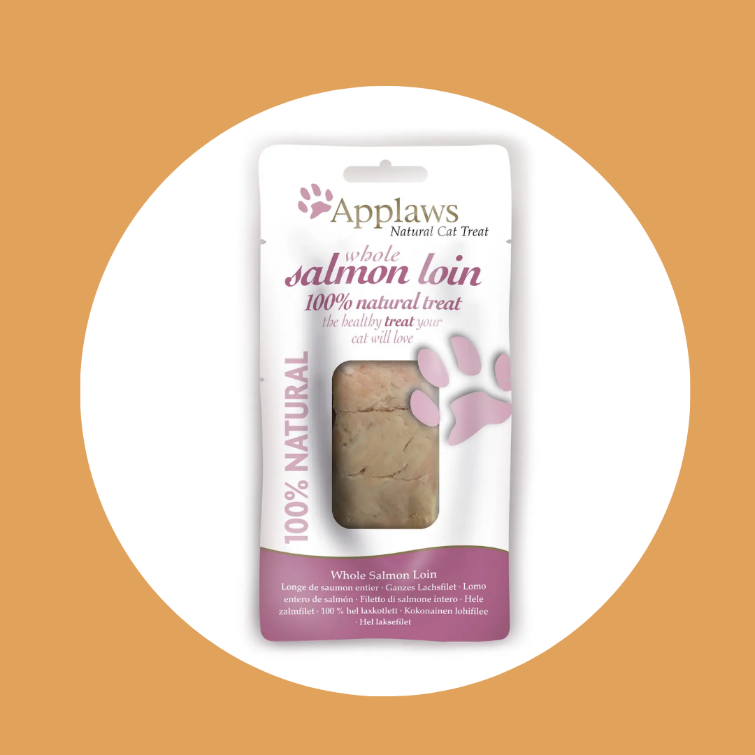 Friandise chat Applaws 100% Filet de Saumon Naturel 30gr.
