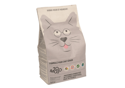 Croquettes aux insectes Tomojo | Chat sénior | 2,5 kg