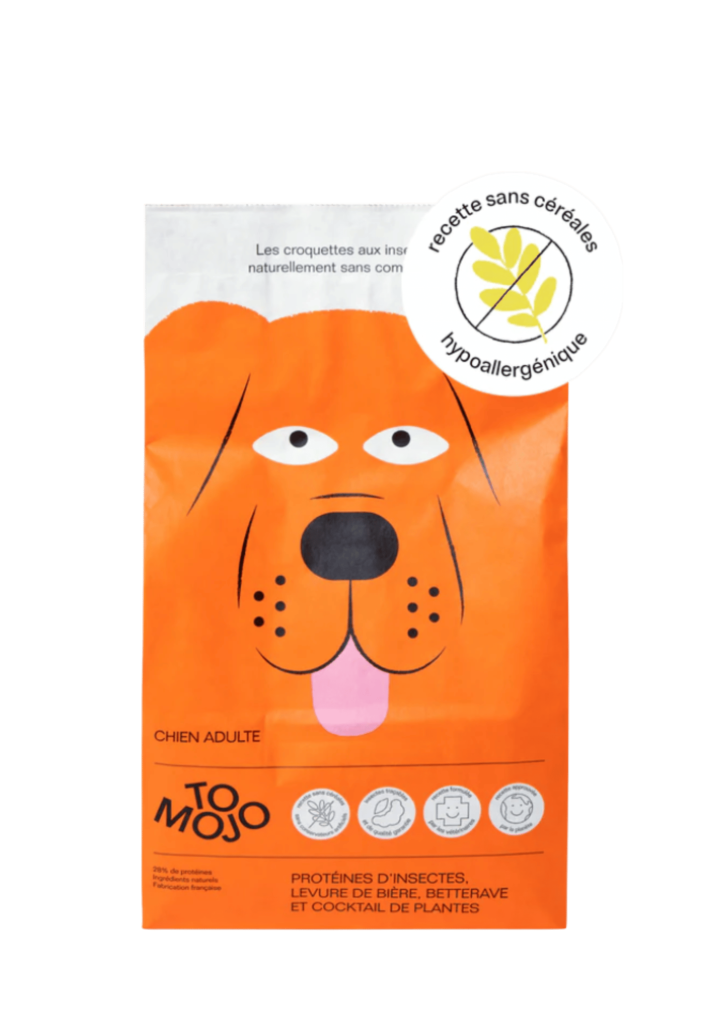 Croquettes aux insectes Tomojo| Chien adulte | 2 kg