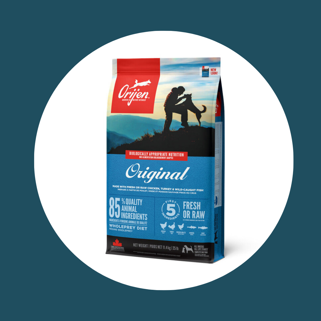 Croquettes ORIJEN ORIGINAL pour chien adulte (2 tailles)