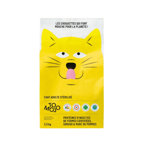 Croquettes aux insectes Tomojo | Chat adulte | 2,5 kg