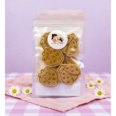 Friandises artisanales pour chien à la Pomme & Miel (6 biscuits - 75 g)