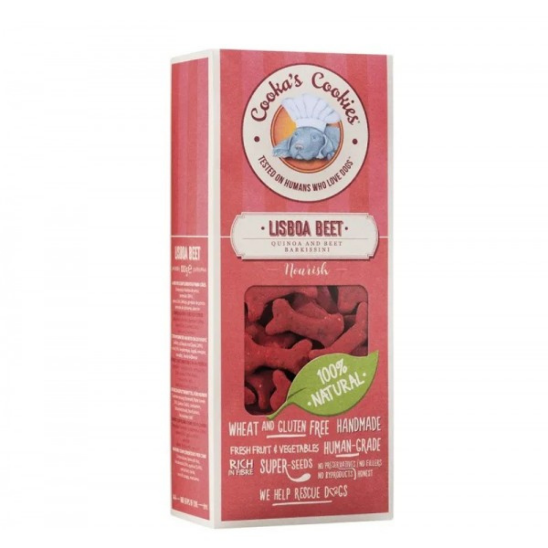 Friandises vegan pour chien - Betterave de Lisbonne (100g)