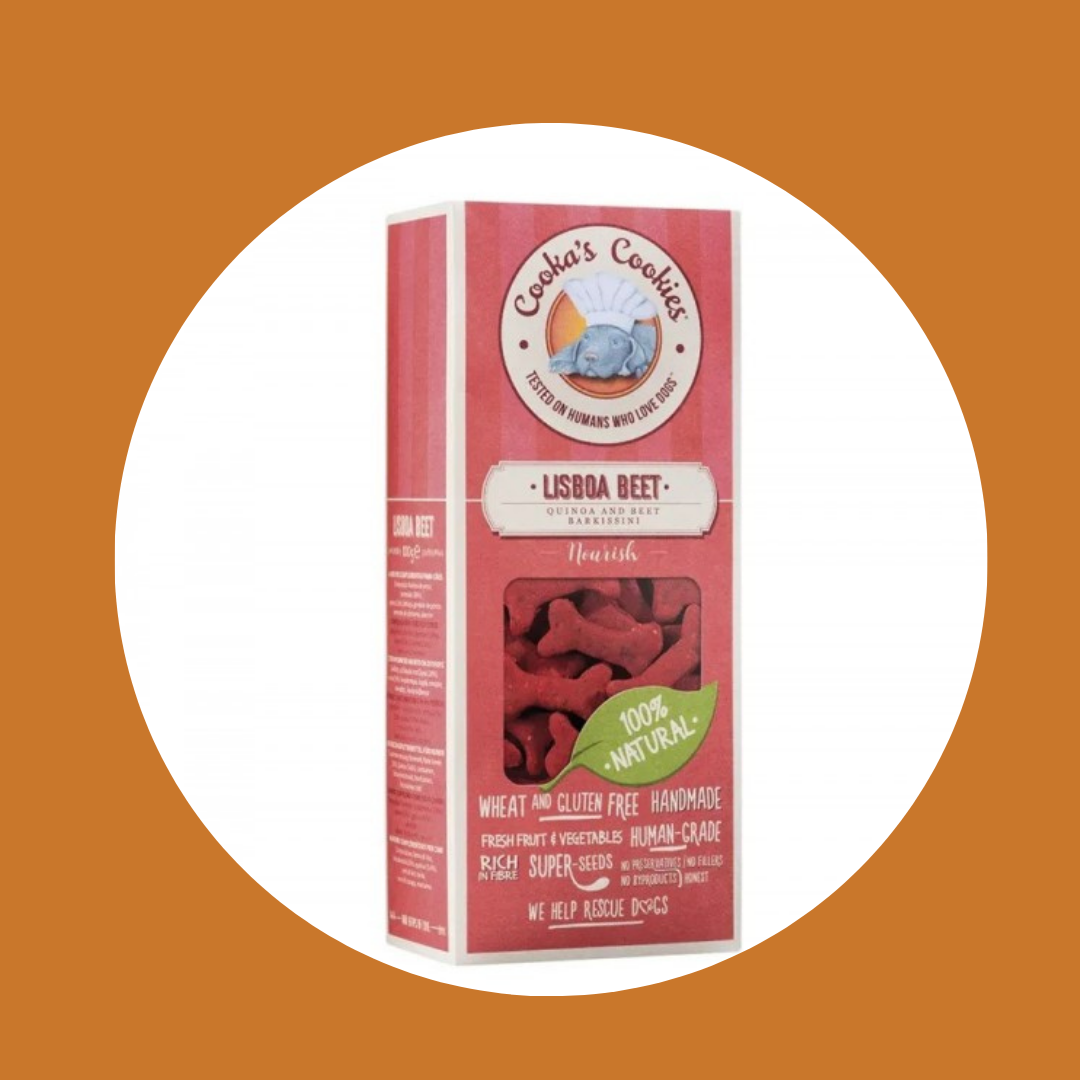 Friandises vegan pour chien - Betterave de Lisbonne (100g)