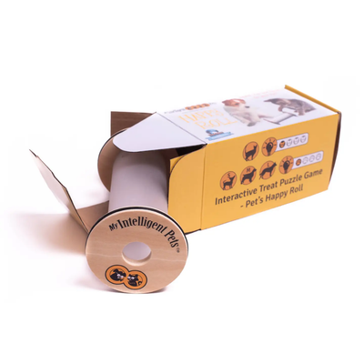 Happy Roll – Distributeur de friandises interactif pour chiens et chats