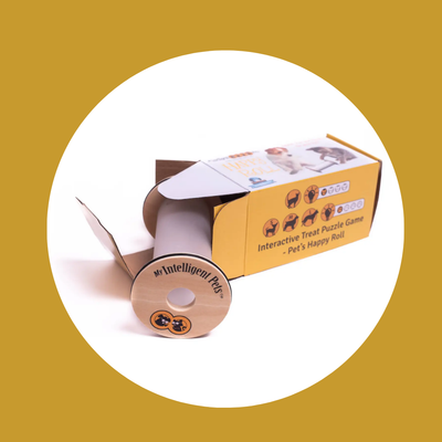 Happy Roll – Distributeur de friandises interactif pour chiens et chats