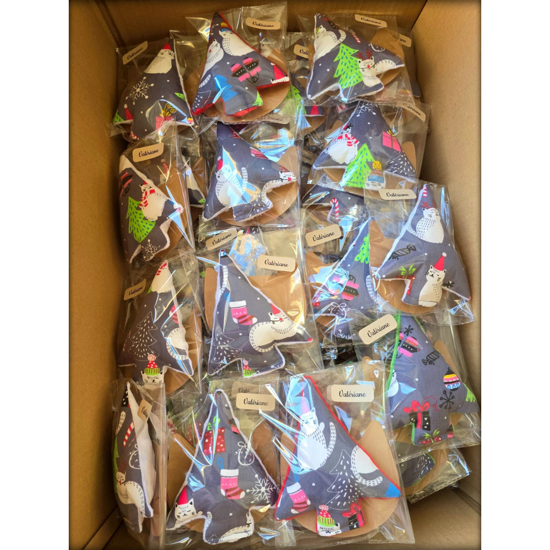 Jouet de Noël en forme de sapin – Edition limitée Matoo & Patoo