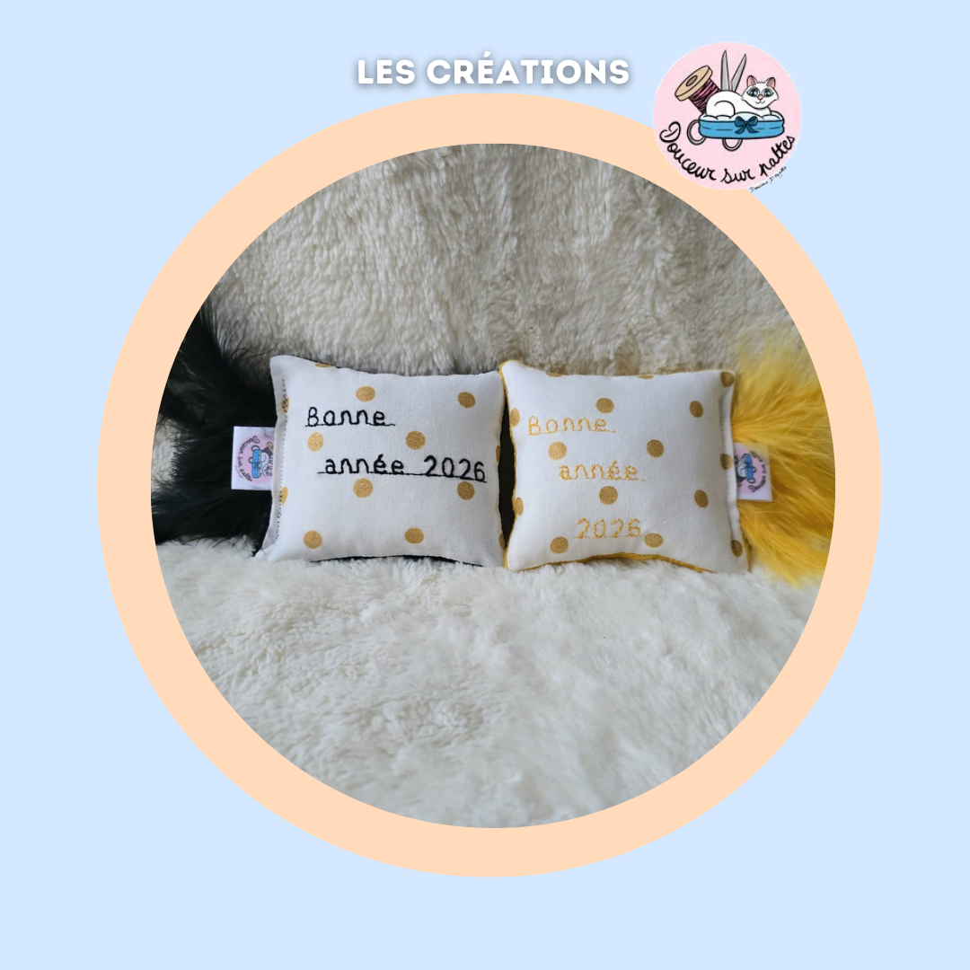 Jouet créateur à la valériane – Douceur sur Patte | Édition Bonne année 2026