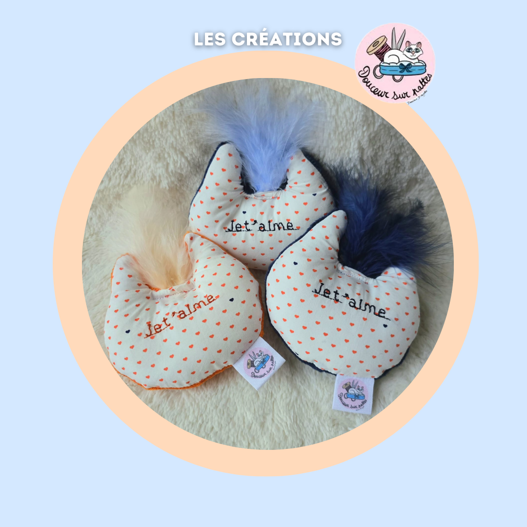 Jouet créateur à la valériane – Douceur sur Patte | Édition St-Valentin