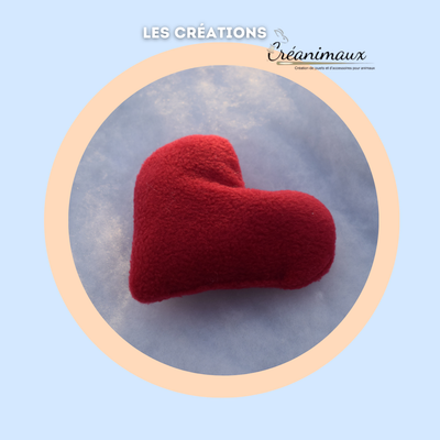 Jouet Cœur d’amour avec couineur | Édition Saint-Valentin