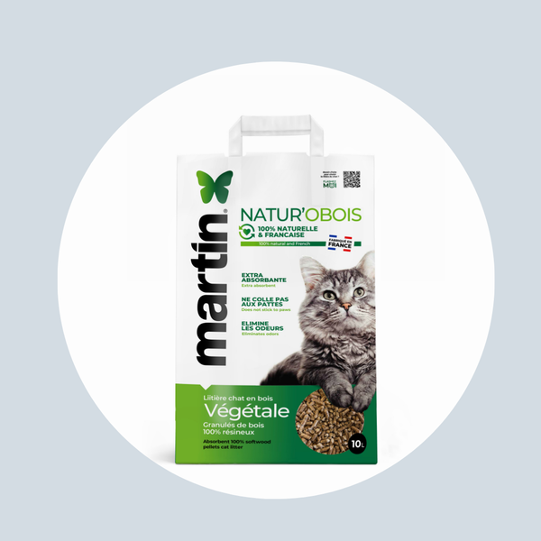 Litière Natur’O Bois 10L - 100 % naturelle & française