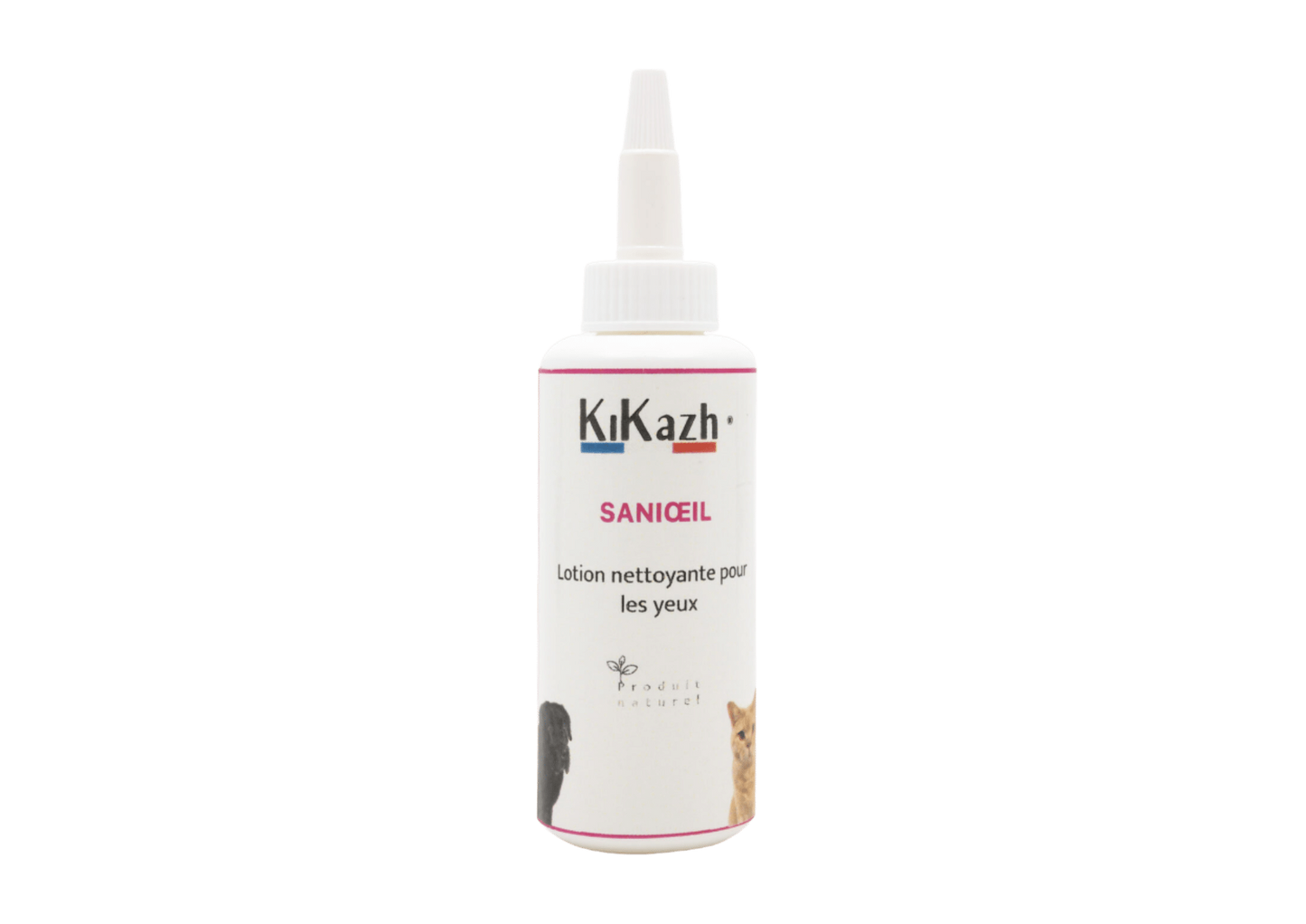 SANIOEIL, Lotion nettoyante pour les yeux chat et chien – Kikazh