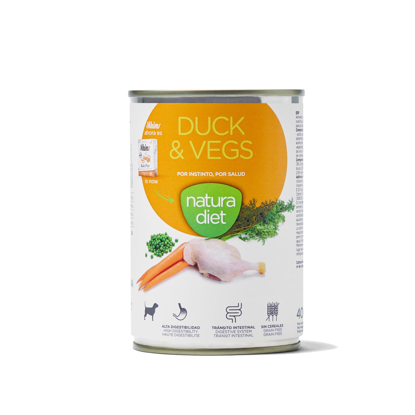 Pâtée Natura Diet | au Canard | CHIEN | 400g