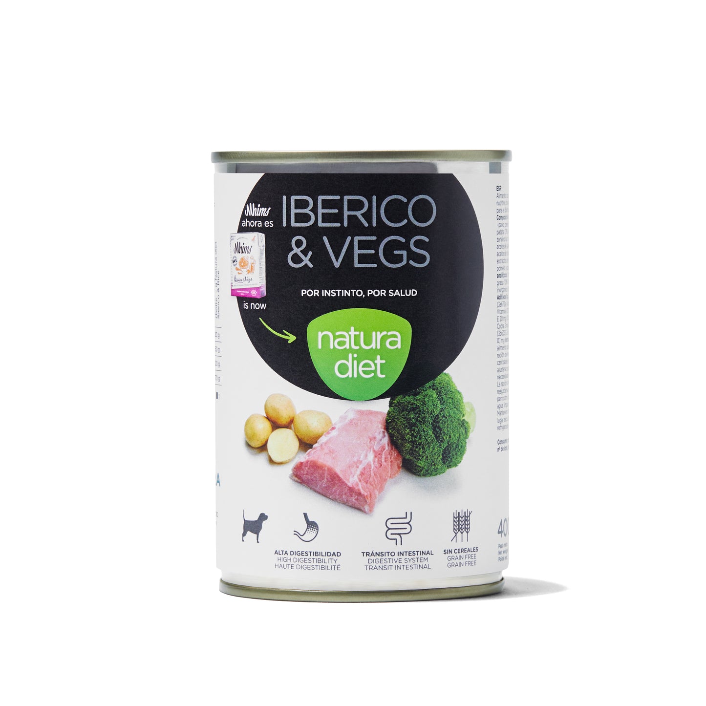 Pâtée Natura Diet | Iberico & Vegs | CHIEN | 400g