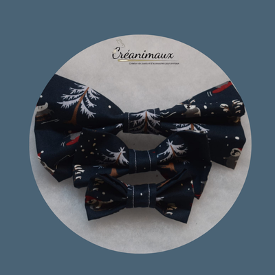 Noeud papillon de Noël – Edition limitée Matoo & Patoo