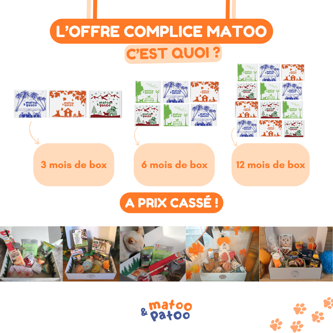 L’Offre Complice Matoo – 3, 6 ou 12 mois de box