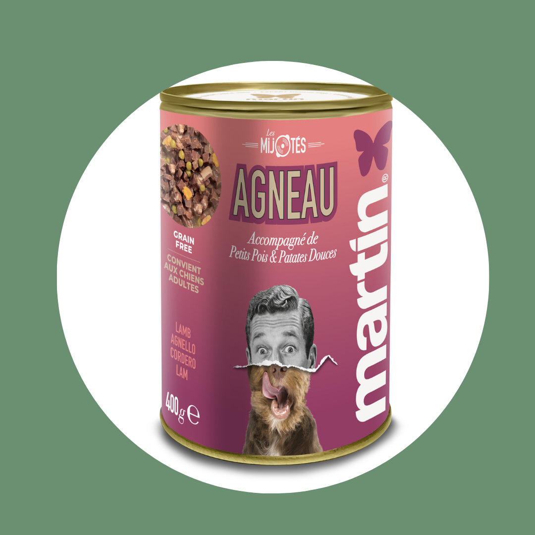 Pâtée MARTIN - Les Mijotés Agneau (400g)