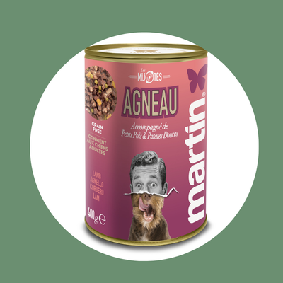 Pâtée MARTIN - Les Mijotés Agneau (400g)