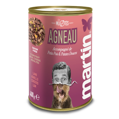 Pâtée MARTIN - Les Mijotés Agneau (400g)