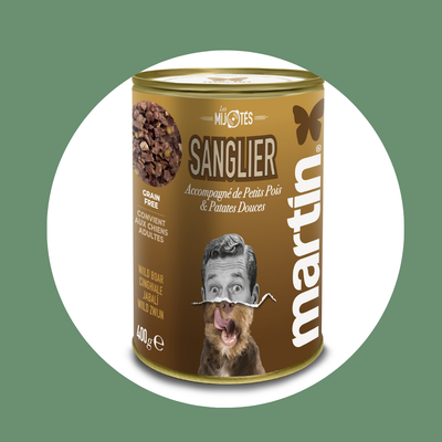 Pâtée MARTIN - Les Mijotés Sanglier (400g)