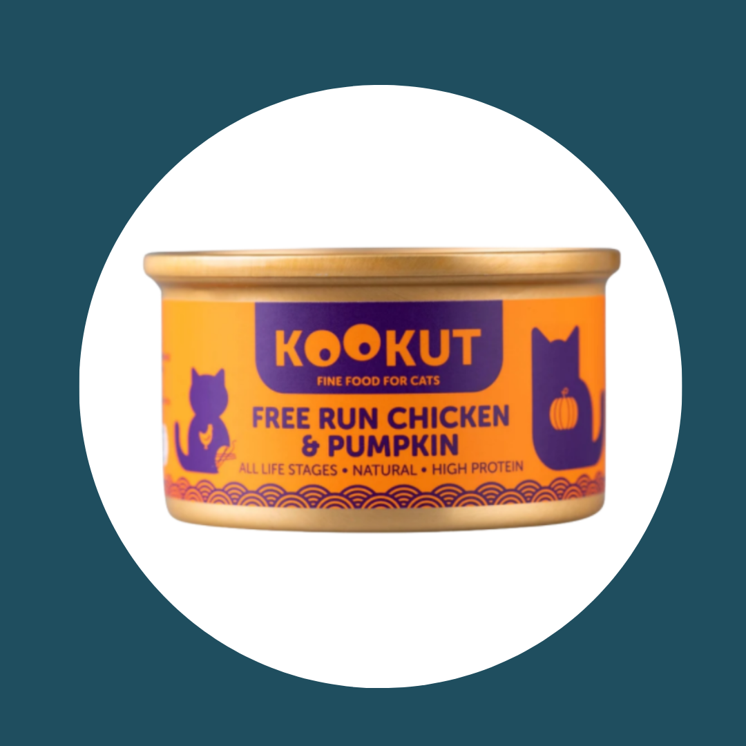Pâtée naturelle au Poulet & Citrouille, Kookut | CHAT | 70g